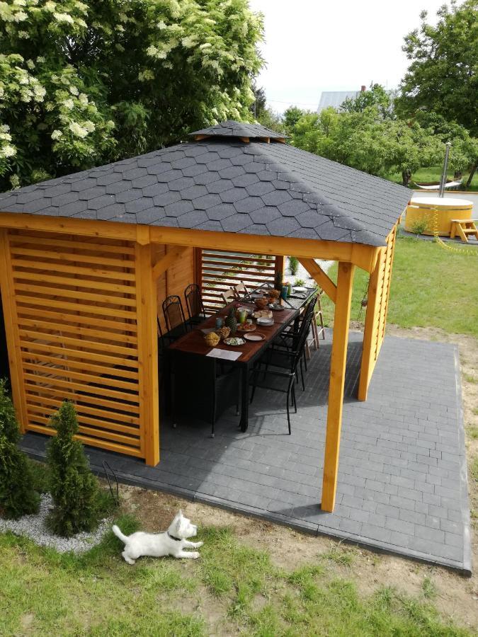 Willa Wanda - Duzy Ogrod Z Hot-Tube I Sauna Sztum Buitenkant foto